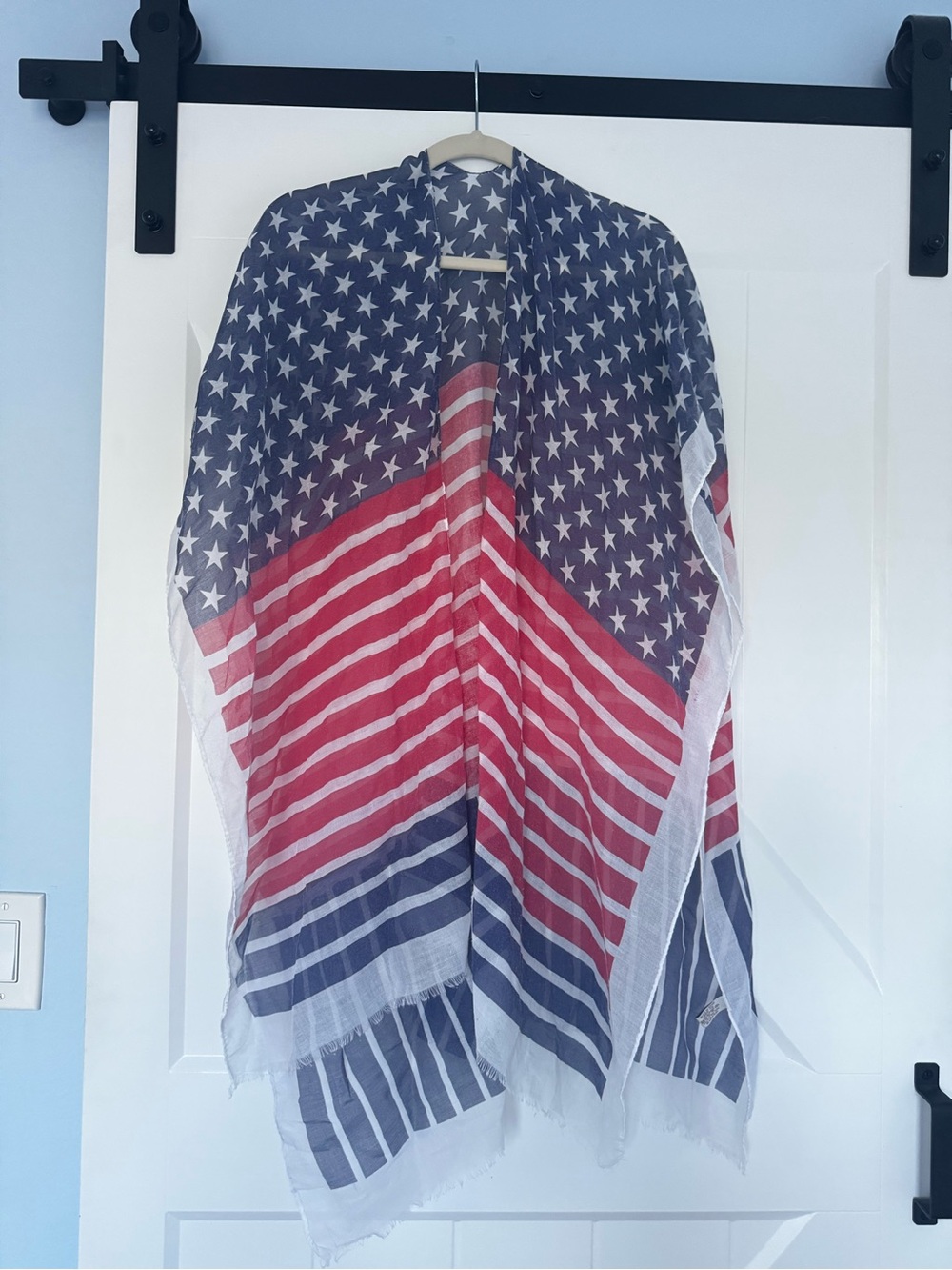 American Flag Star & Stripe Cape- Red, White, Navy